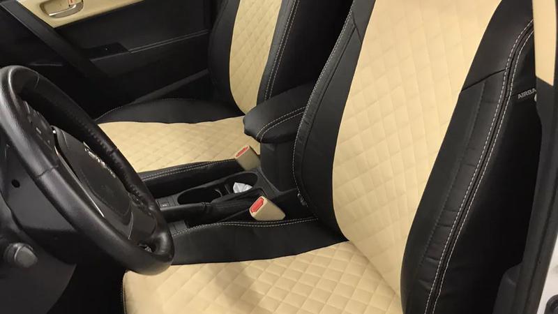 Авточехлы для Toyota Corolla E160, Е170, Е180 седан (2013-2018)