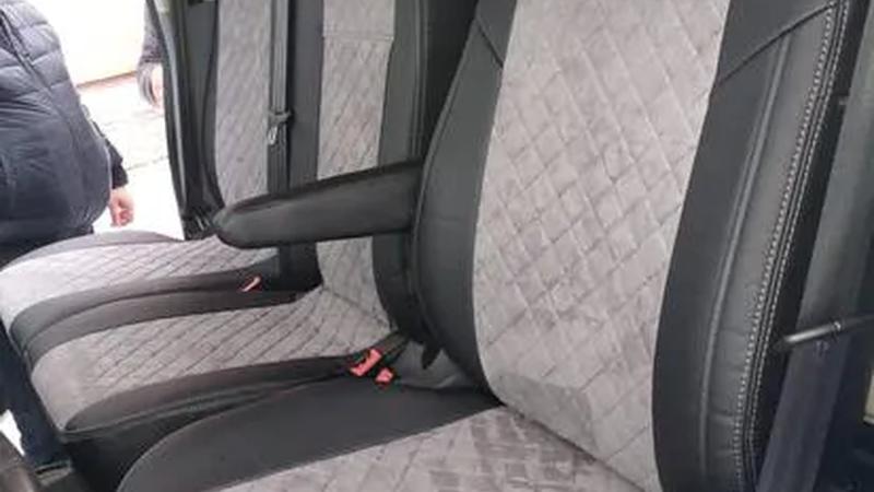 Авточехлы для Ford Transit VIII 3 места (2014+)