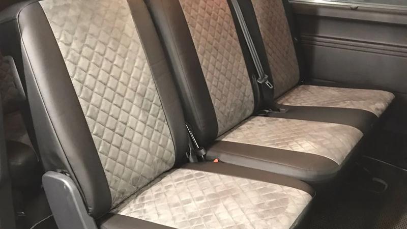 Авточехлы для Volkswagen T-6 Caravelle 8-9 мест (2015+)