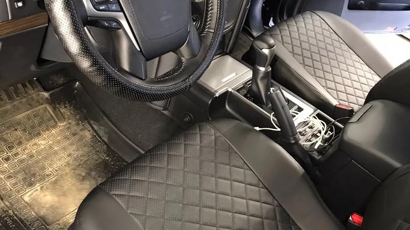 Авточехлы для Toyota Land Cruiser Prado 150 рестайлинг 2 (2017+)