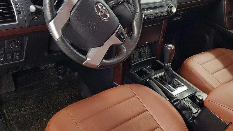 Авточехол для Toyota Land Cruiser Prado 150 рестайлинг 2 (2017+)