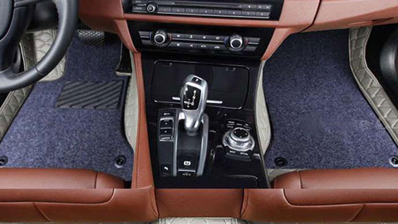Коврик для BMW X6 II (F16) 2014 (кожа + текстиль)