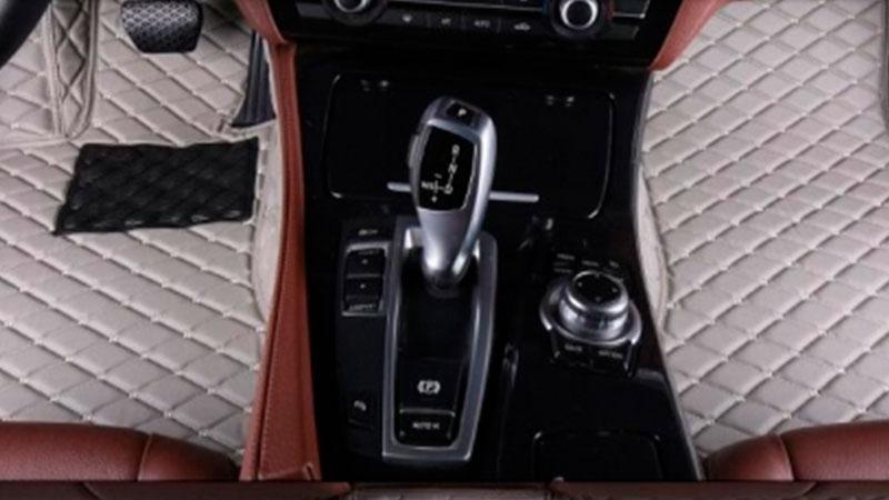 Коврик кожаный для AUDI A4 (В8) С 2007-2015
